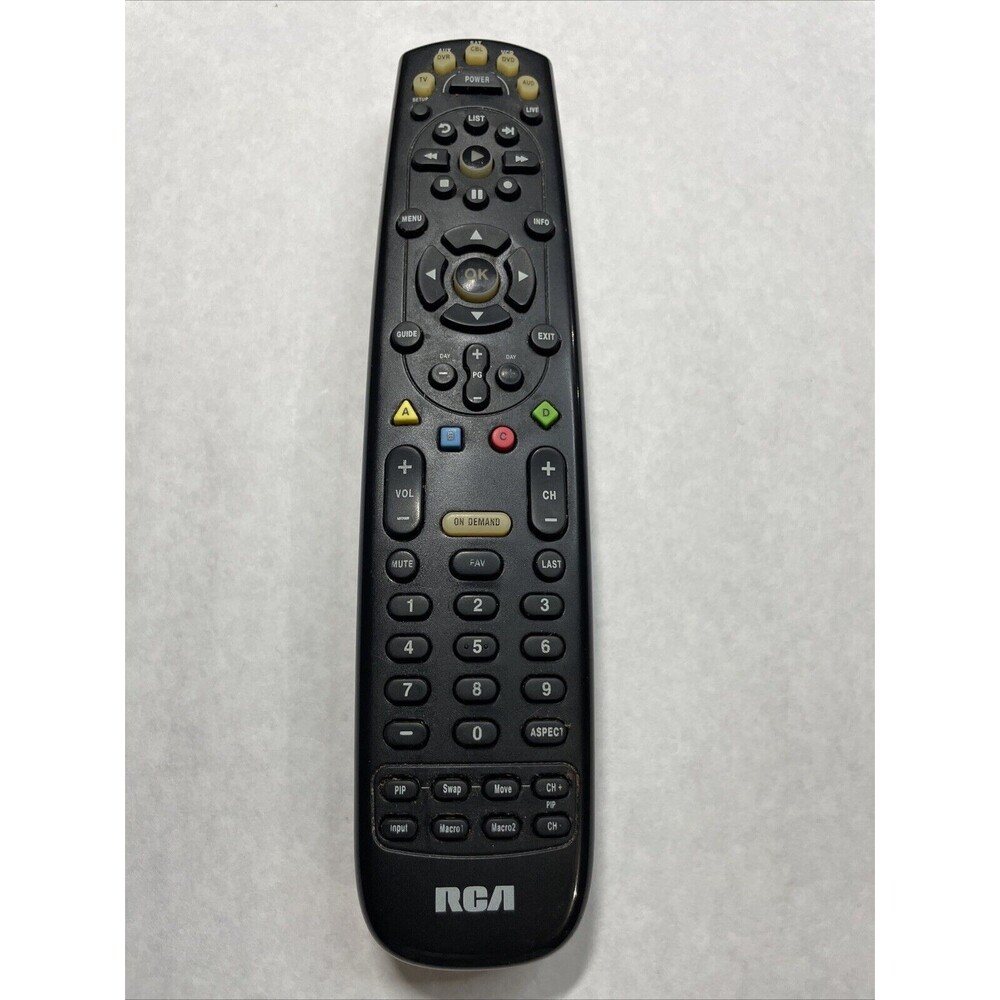 RCA RCRP05BR - 5-Device Universal Remote Control Working Tested